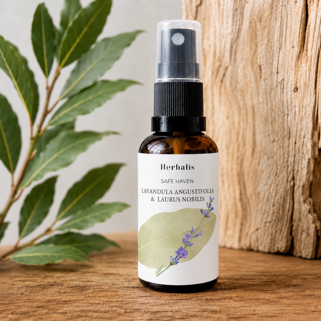 © Kim Voets / Herbalis kruidenatelier en botanisch lab. Botanisch elixer SAFE HAVEN / Hydrolaat / Hydrosol © Kim Voets / Herbalis kruidenatelier en botanisch lab. Botanisch elixer SAFE HAVEN / Hydrolaat / Hydrosol